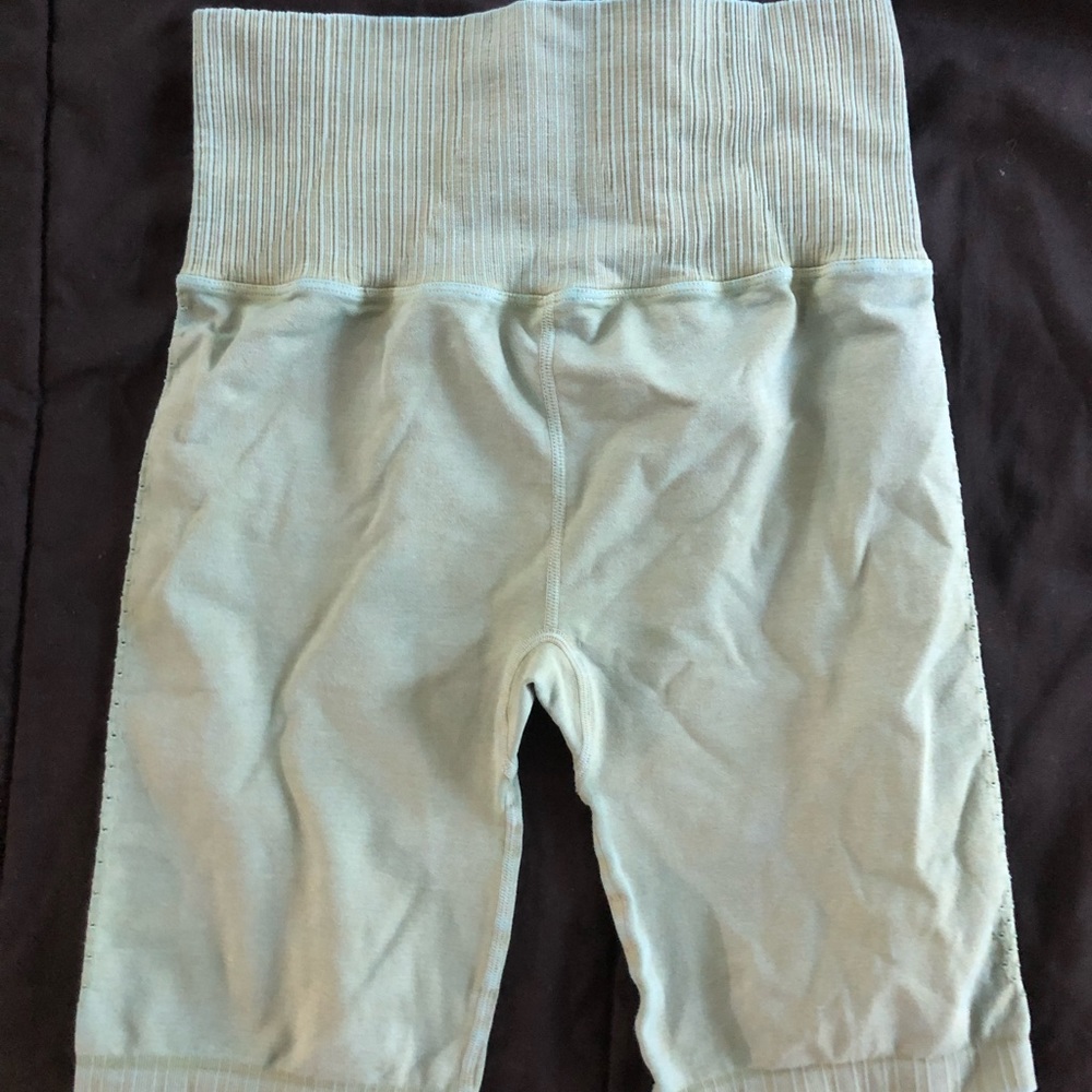 Free People Sage Green Bike Short